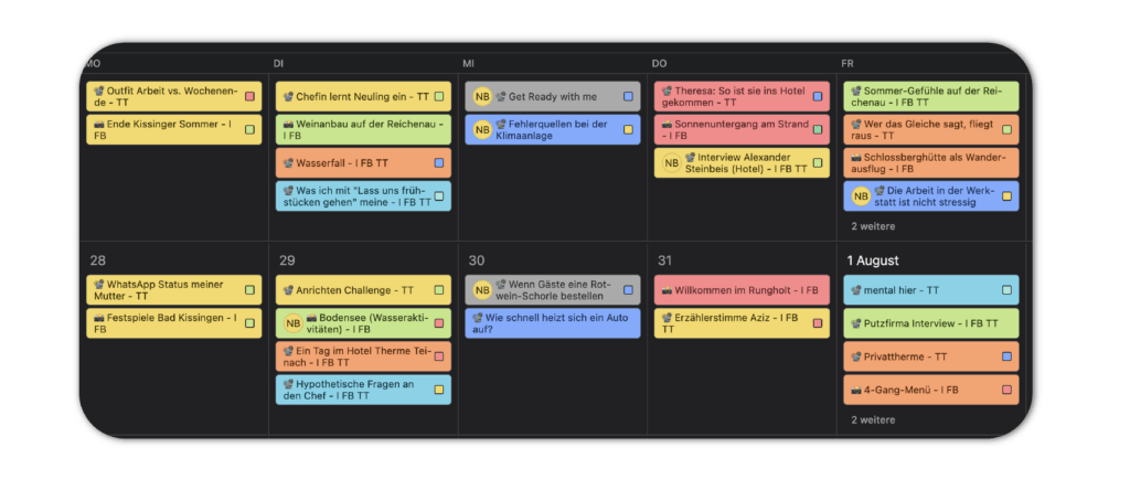 Professionelle Content Creation für Hotels – hochwertige Hotel Fotografie und Videografie für Social Media Marketing und Instagram in ganz Deutschland